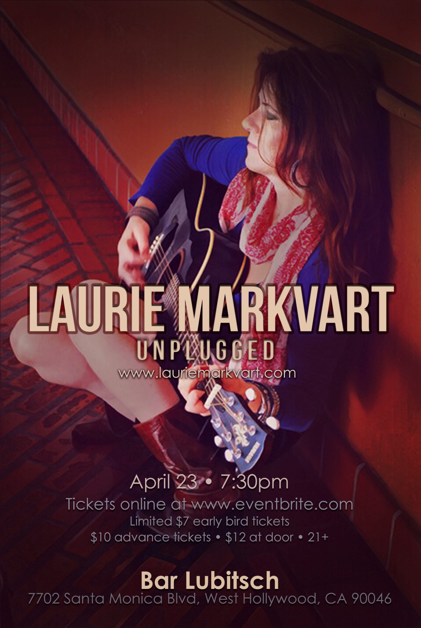 Laurie Markvart Live at Bar Lubitsch